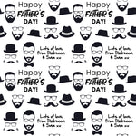 Beard Themed Father's Day Personalised Wrapping Paper
