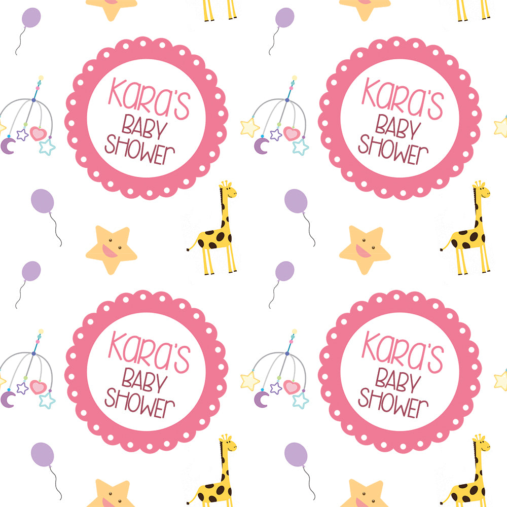Baby Shower Wrapping Paper 