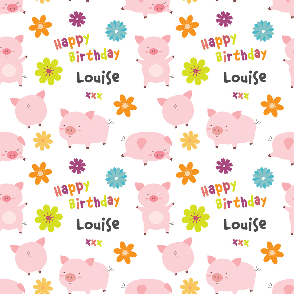 Pig online wrapping paper