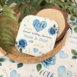 Diamond 60th 60years Wedding Anniversary Coaster