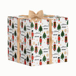 Nutcracker and Mouse Christmas Personalised Wrapping Paper - Large Sheet
