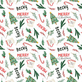 Snuggle Season Christmas Personalised Wrapping Paper - Large Sheet