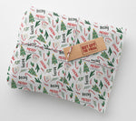 Snuggle Season Christmas Personalised Wrapping Paper - Large Sheet