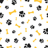 Paw Print Dog Mum Personalised Birthday Wrapping Paper - LARGE SHEET (A1) 24 x 32in/610 x 810mm