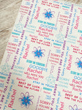 Personalised Sorry You're Leaving Wrapping Paper 24 x 32in/610 x 810mm