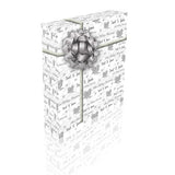 25 Years Silver Wedding Anniversary Personalised Wrapping Paper