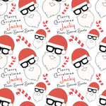 Secret Santa Christmas Personalised Wrapping Paper - Large Sheet