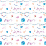 30th Birthday Bunting Personalised Wrapping Paper