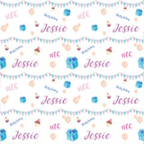 30th Birthday Bunting Personalised Wrapping Paper