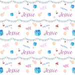 40th Birthday Bunting Personalised Wrapping Paper