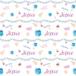 40th Birthday Bunting Personalised Wrapping Paper