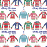 Christmas Jumper Personalised Wrapping Paper