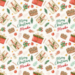 Merry Christmas Gift Personalised Wrapping Paper