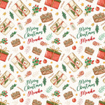 Merry Christmas Gift Personalised Wrapping Paper