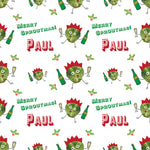 Sprouts Personalised Christmas Wrapping Paper