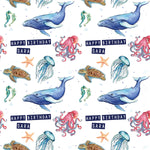 Under The Sea Personalised Birthday Wrapping Paper