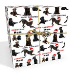 Labrador Dog Personalised Christmas Wrapping Paper