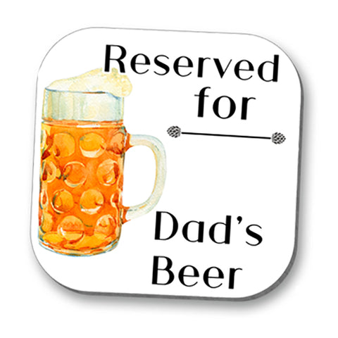 Personalised Beer Drinks Coaster - Glossy Finish