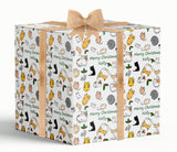 Cats Personalised Christmas Wrapping Paper