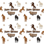 Horses Personalised Birthday Wrapping Paper