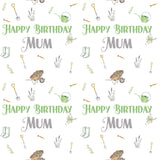 Gardening Personalised Birthday Wrapping Paper