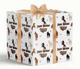Horses Personalised Birthday Wrapping Paper