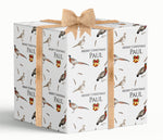 Pheasant Personalised Christmas Wrapping Paper