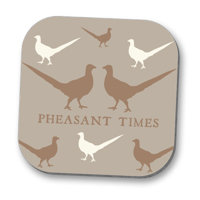 Pheasants Coaster