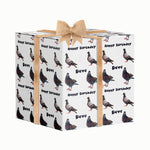 Pigeons Personalised Birthday Wrapping Paper