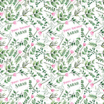 Pink Poppy Personalised Birthday or Mother's Day Wrapping Paper - Large Sheet