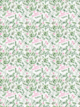 Pink Poppy Personalised Birthday or Mother's Day Wrapping Paper - Large Sheet