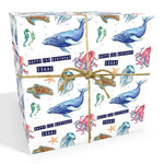 Under The Sea Personalised Birthday Wrapping Paper