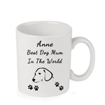 Best Dog Mum Personalised Mug