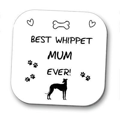 Best Greyhound/Whippet Mum Coaster