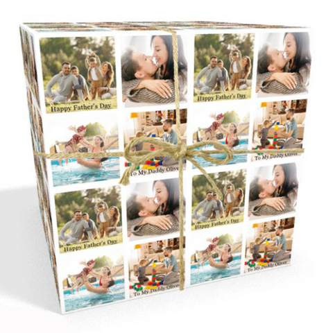 Design your own - Photo Personalised Wrapping Paper