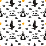 Bah Humbug! Personalised Christmas Wrapping Paper