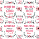 Best Mum Personalised Mother's Day Wrapping Paper