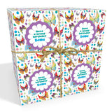 Butterflies Personalised Birthday Wrapping Paper