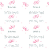 Bridesmaid Wedding Personalised Wrapping Paper