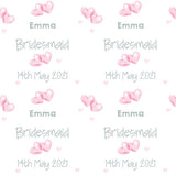 Bridesmaid Wedding Personalised Wrapping Paper