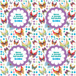 Butterflies Personalised Birthday Wrapping Paper