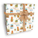 Candle Personalised Birthday Wrapping Paper