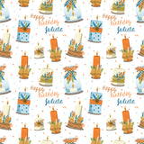 Candle Personalised Birthday Wrapping Paper