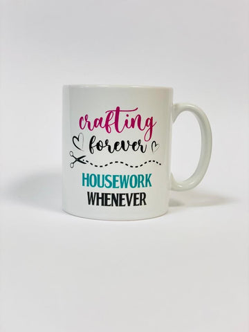 Craft Themed Personalised Mug - Gloss Finish