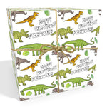 Dinosaurs Personalised Birthday Wrapping Paper