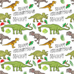 Dinosaurs Personalised Christmas Wrapping Paper