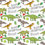 Dinosaurs Personalised Christmas Wrapping Paper