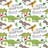 Dinosaurs Personalised Christmas Wrapping Paper