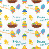 Easter Chicks Personalised Wrapping Paper