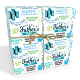 Father's Day Personalised Wrapping Paper
